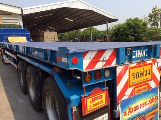 ขายด่วน  รถสิบล้อหัวลากพื้นเรียบ  พร้อมหางสามเพลา  NISSAN  290 แรง  พร้อมใช้งาน  เอกสารพร้อม