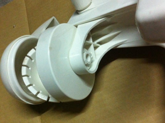 เครื่องคั้นส้มแบบ มือกดโยก ตัวเลื่อนขึ้นลงเป็นเพื่องแข็งแรง