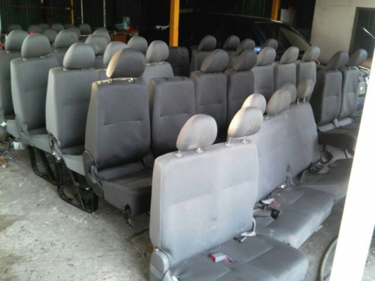 ขายเหมา " เบาะรถตู้ commuter 4 ชุด " สภาพดี ราคาถูก ขายเหมา " เบาะรถตู้ commuter 4 ชุด " สภาพดี ราคาถูก