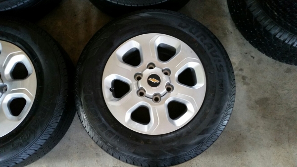 ล้อแม็ก16เชฟป้ายแดงพร้อมยางปี15