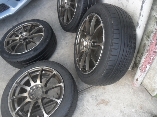 ล้อแม็ก 16นิ้ว 4รู100/114 พร้อมยาง สวยๆ 4 ล้อ ราคา 6000 บาท ล้อแม็ก 16นิ้ว 4รู100/114 พร้อมยาง สวยๆ 4 ล้อ ราคา 6000 บาท