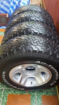 ล้อ infinity 15 พร้อมยาง bf 30