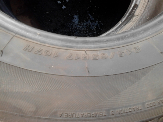 245/65R17 YOKOHAMA  GEOLANDER SUV ชุด 4  เส้น tel.081-427-3941