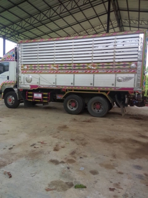 ขายรถ ISUZU DECA 360 แรง  ปี55 กระบะสูงอลูมิเนียม