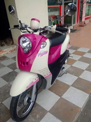 Yamaha Fino ปี 2556 ลาย Fashion รถสวยใสน่ารัก ขับดีมาก พร้อมใช้