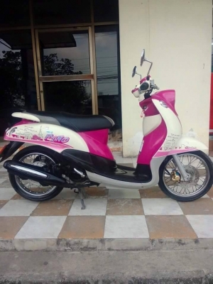 Yamaha Fino ปี 2556 ลาย Fashion รถสวยใสน่ารัก ขับดีมาก พร้อมใช้