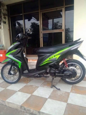 Yamaha Mio 125 i ปี 2556 รุ่น GT สีเทาดำ รถอย่างสวยเลย รุ่นใหม่หัวฉีดล่าสุด