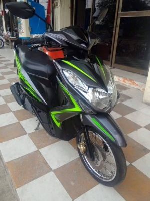 Yamaha Mio 125 i ปี 2556 รุ่น GT สีเทาดำ รถอย่างสวยเลย รุ่นใหม่หัวฉีดล่าสุด