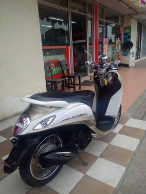 Yamaha Fino FI ปี 2556 รุ่น Premium รถสวยหรู ดูดีสไตล์คลาสสิค ตัวใหม่หัวฉีดประหยัดน้ำมัน