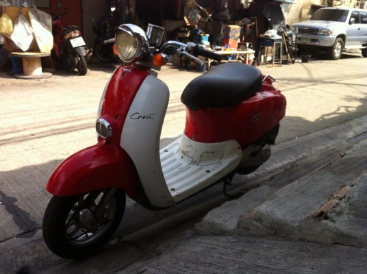 Honda Giorno สี่จังหวะ รถจอดนาน สตาร์ไม่ติด Honda Giorno สี่จังหวะ รถจอดนาน สตาร์ไม่ติด