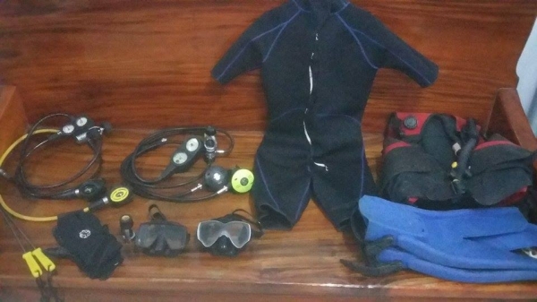 ขายเหมาอุปกรณ์ดำน้ำมือสอง