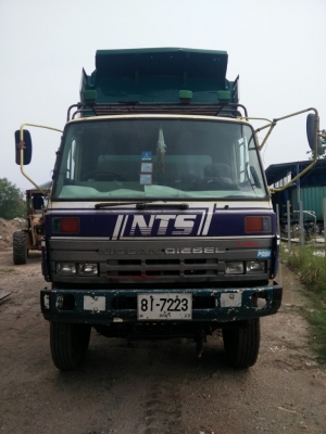ขายสิบล้อดั้มเพลาเดียว UD  เครื่อง Hino  H07D-195 แรงม้า  ช่วงล่าง Jumbo พร้อมใช้ครับ