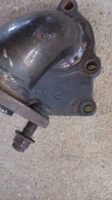 หน้าแปลนท่อไอเสียเทอร์โบ hitachi