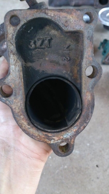 หน้าแปลนท่อไอเสียเทอร์โบ hitachi