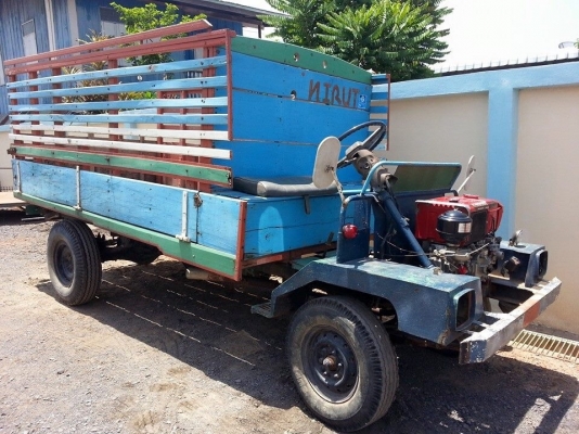 รถอีแต๋นการเกษตร..เครื่อง 14 แรงเกียร์กลาง กะทะหนีบเพลาใหญ่