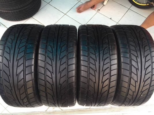 เพื่อนฝากขาย NITTO NT555 235-40-18 ปี14 สภาพเหมือนใหม่ วิ่งแค่10โล เบิกมา 24,000 ขายชุดละ 18,000 บาท