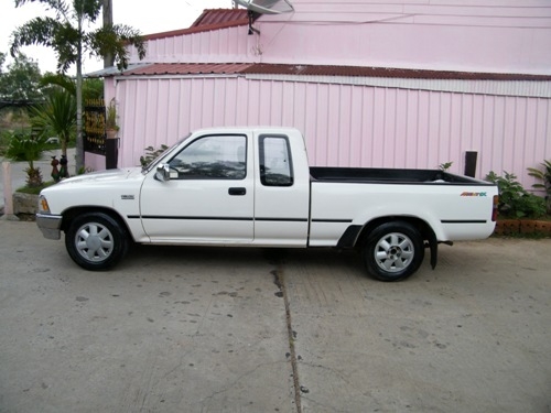 !!!! โตโยต้า ไมตี้เอ็กแค๊ป ปี 38 โปร่งท้าย รถบ้านแท้มือเดียว เพาเวอร์แท้ ล้อแม็ก