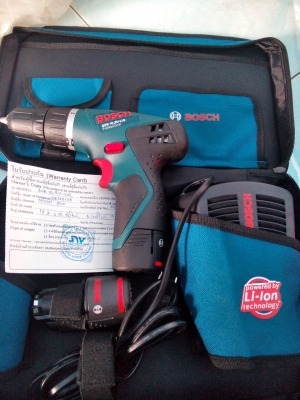 ขายสวานไร้สาย BOSCH 10.8 v มือสองสภาพดีครับ