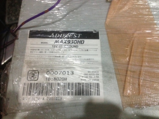 ADDZEST MAX 930HD เล่น HDD DVD MP3 ของเก่าญี่ปุ่นสภาพสวยใช้งานได้ปกติ