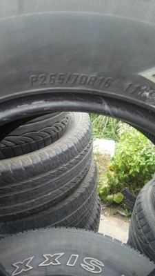 265/70R16 MAXXIS 760 BRAVO H/T ปี 2012 ชุด 4 เส้น tel.081-427-3941 265/70R16 MAXXIS 760 BRAVO H/T ปี 2012 ชุด 4 เส้น tel.081-427-3941