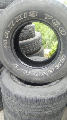 265/70R16 MAXXIS 760 BRAVO H/T ปี 2012 ชุด 4 เส้น tel.081-427-3941 265/70R16 MAXXIS 760 BRAVO H/T ปี 2012 ชุด 4 เส้น tel.081-427-3941