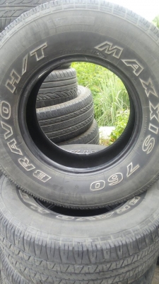 265/70R16 MAXXIS 760 BRAVO H/T ปี 2012 ชุด 4 เส้น tel.081-427-3941