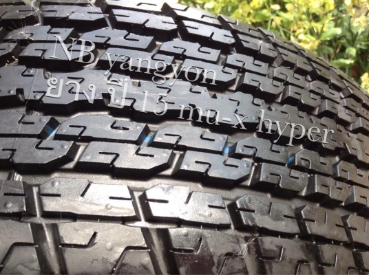 ล้อแม็ก มิวX Isuzu all new mu-x รุ่นลิมิตเต็ด ขอบ 17 พร้อมยาง Bridgestone Dueler 255-565-17 ปี 15