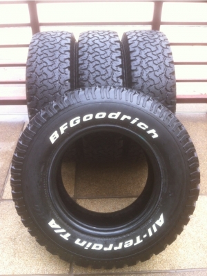 ยาง All BF goodrich 30 9.5 R15 ปลายปี11 ดอกคม ไม่ปะไม่บวม