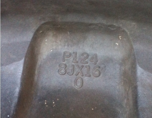 ล้อลาย Bradley ขอบ16 สภาพสวยมาก