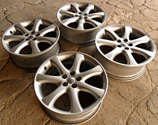 แม็กแท้ ขอบ17- 5รู100 (4วง5,900บ.)ไม่คด ไม่ดุ้ง