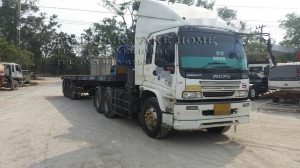 ISUZU GXZ  ขายทั้งพ่วง เล่มพร้อมคะ