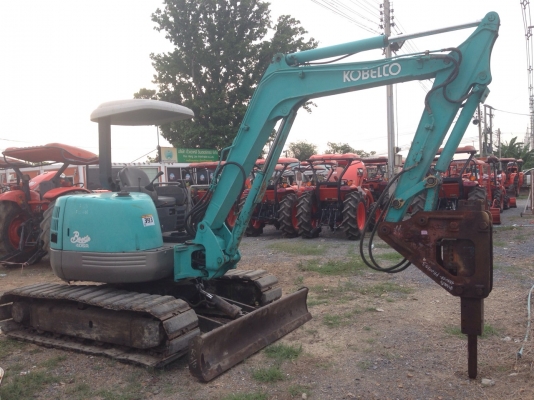 ผ่อนได้ 1 ปี  Kobelco SK40SR เก่านอกแท้ พร้อมหัวกระแทกและบุ้งกี้เอาไปเลย