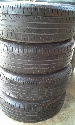ขายล้อ 15" 5/114.3 พร้อมยางปี 11 ทั้งชุด 3.500