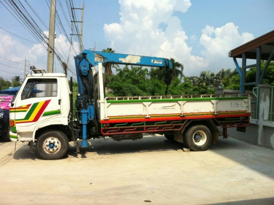 ขายหกล้อ Hino ติดเครน พร้อมใช้งาน