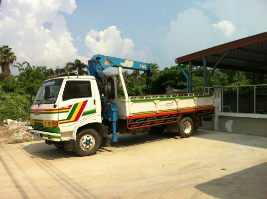 ขายหกล้อ Hino ติดเครน พร้อมใช้งาน