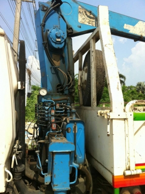 ขายหกล้อ Hino ติดเครน พร้อมใช้งาน