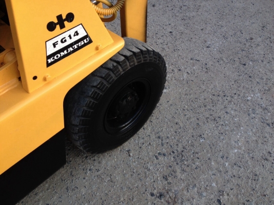 รถยกkomutsu fg14-11สภาพดีพร้อมใช้เก่าญี่ปุ่น งาสูง4เมตร