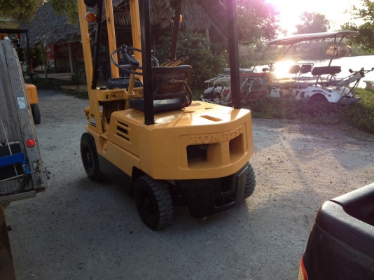 รถยกkomutsu fg14-11สภาพดีพร้อมใช้เก่าญี่ปุ่น งาสูง4เมตร