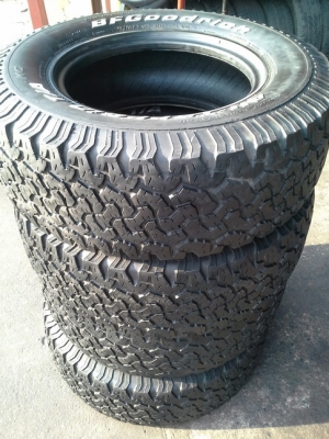 BF All USA. 265/70/16 ปี09  สภาพดี 1ชุด