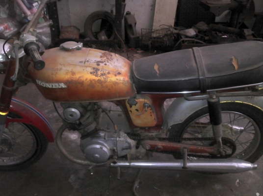 ขาย honda cd125 สภาพแห้งๆ