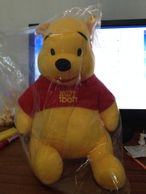 ขาย ตุ๊กตา หมีพูล 16 นิ้ว ลิขสิทธิ์แท้ ราคาถูกกว่าท้องตลาด 380 บาท