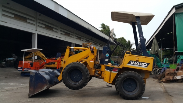 ขาย รถตัก KOMATSU รุ่น WA20 มือสองญี่ปุ่น สภาพสวย ยางใหม่ ตักได้ ครึ่งคิว มือถือ/LINE ID : 0818753444 ขาย รถตัก KOMATSU รุ่น WA20 มือสองญี่ปุ่น สภาพสวย ยางใหม่ ตักได้ ครึ่งคิว มือถือ/LINE ID : 0818753444