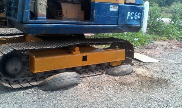 KOMATSU PC60U-5 เครื่องปั้มดี เอวไม่หลาม ช่วงล่าง70\%