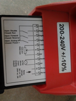 ขาย INVERTER ยี่ห้อ SEW EURODRIVE 0.75 KW, 1 HP