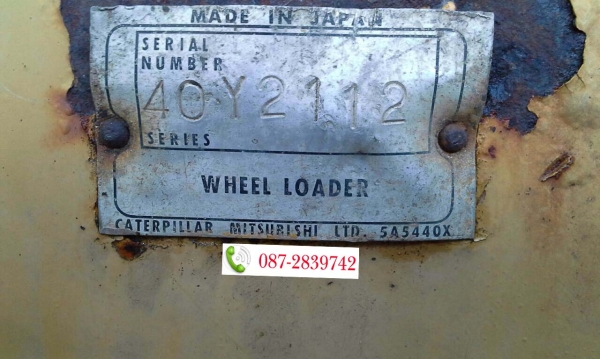 ขายรถตักล้อยาง CAT 910