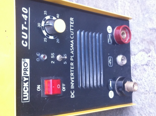 เครื่องตัดพลาสม่า LUCKY PRO รุ่น CUT 40 อุปกรณ์ครบทุกอย่างพร้อมใข้งานได้เลย