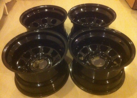 ล้อ rock crawler ขอบ16 Made in USA กว้าง10นิ้ว สภาพสวยมาก