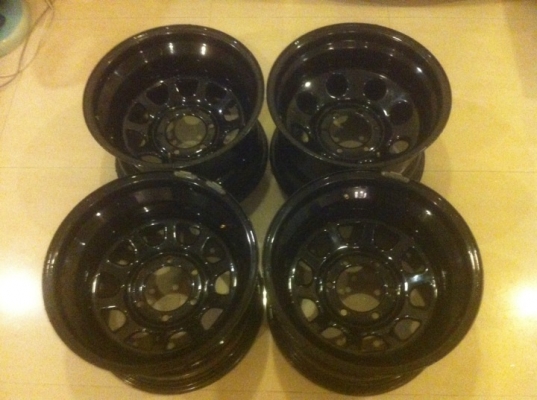 ล้อ rock crawler ขอบ16 Made in USA กว้าง10นิ้ว สภาพสวยมาก