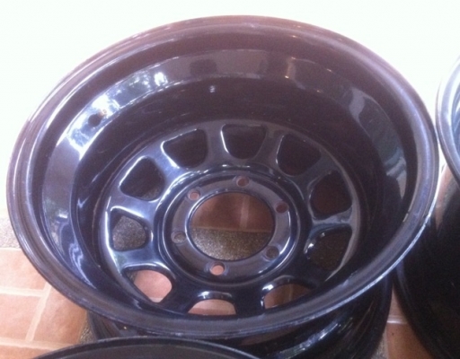 ล้อ rock crawler ขอบ16 Made in USA กว้าง10นิ้ว สภาพสวยมาก