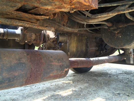 ขาย MITSUBISHI FN527M-TD หางปลาบรรทุกแม็คโฮขึ้น200  600000